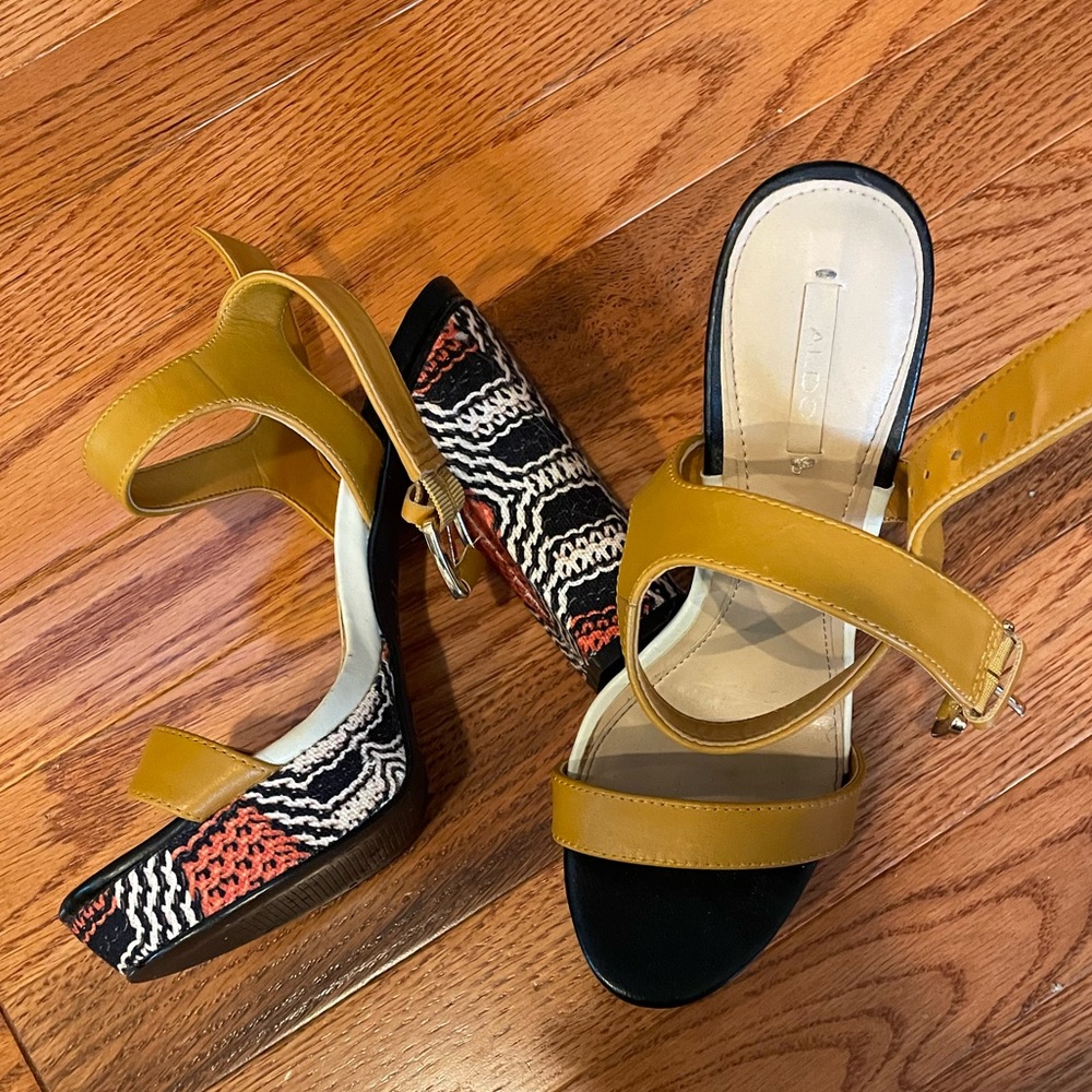 Aldo Stylish Block Heels